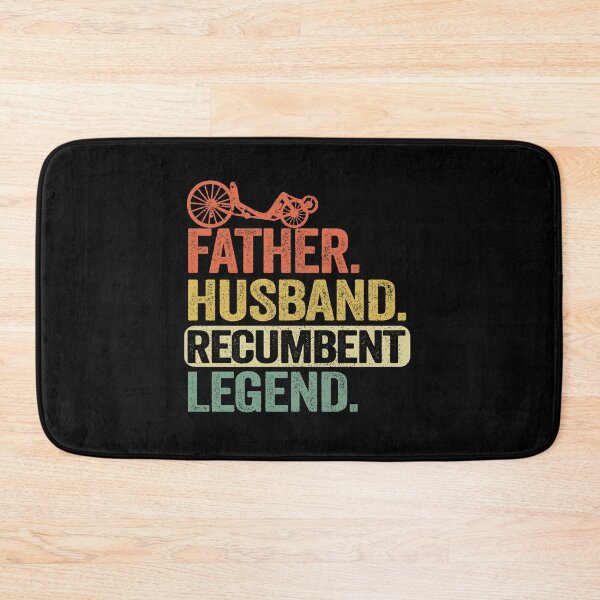Item preview, Father Husband Recumbent Legend Funny Recumbent Bike designed and sold by Stronzi.