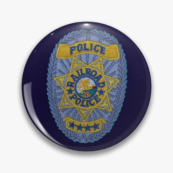 Item preview, Railroad Police Badge designed and sold by Lawrence Baird.