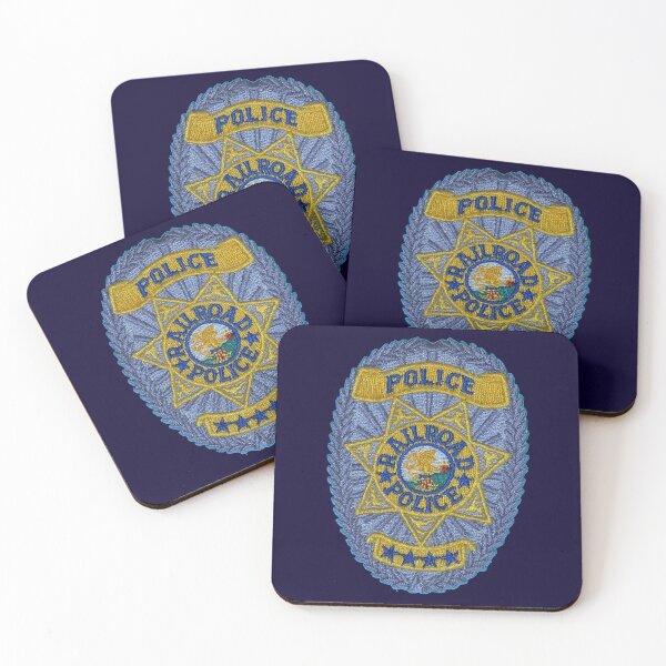 Item preview, Railroad Police Badge designed and sold by Lawrence Baird.