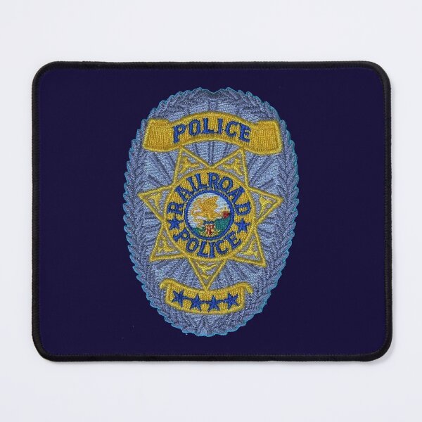 Item preview, Railroad Police Badge designed and sold by Lawrence Baird.