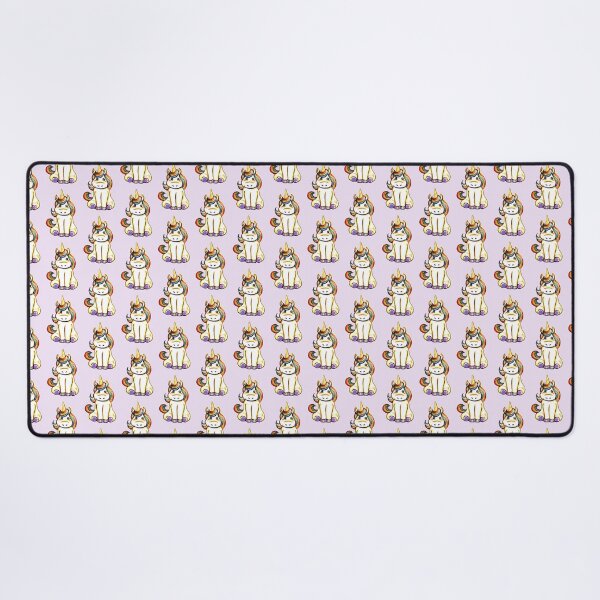 Rainbow Unicorn Desk Mat
