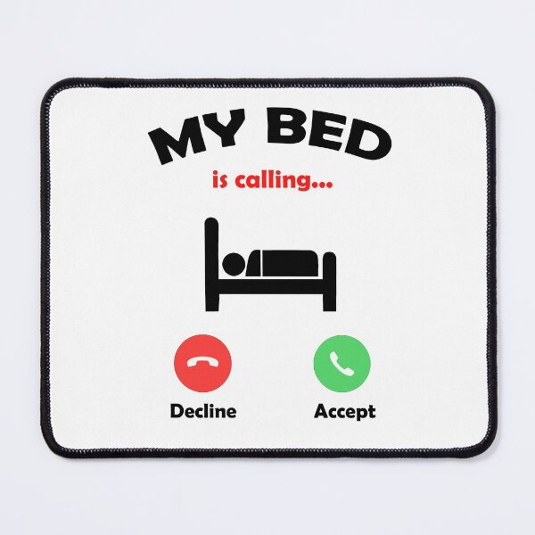 Item preview, My Bed is Calling Phone Screen - Entry call designed and sold by Rami Khalifah.