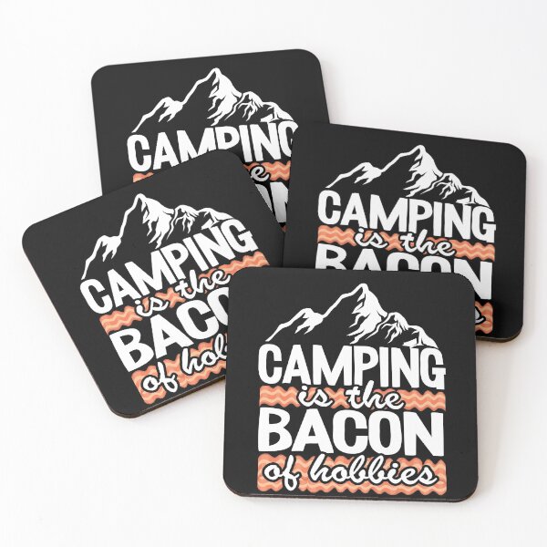 Item preview, Camping Is The Bacon Of Hobbies Funny Outdoor Gift designed and sold by Stronzi.