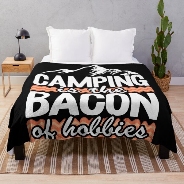 Item preview, Camping Is The Bacon Of Hobbies Funny Outdoor Gift designed and sold by Stronzi.