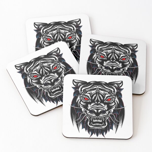 Item preview, Abstract Black Tiger designed and sold by SpotWarehouse.