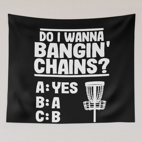 Item preview,  Do I Wanna Banging Chains Funny Disc Golf Gift designed and sold by Stronzi.
