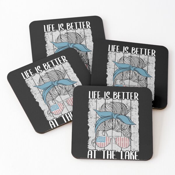 Item preview, Life Is Better At The Lake Funny Lake Life designed and sold by Stronzi.