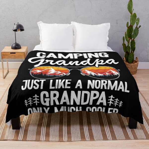 Item preview, Camping Grandpa Just Like A Normal Grandpa Only Much Cooler Funny Camping designed and sold by Stronzi.