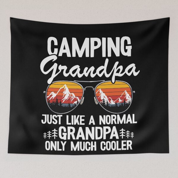 Item preview, Camping Grandpa Just Like A Normal Grandpa Only Much Cooler Funny Camping designed and sold by Stronzi.