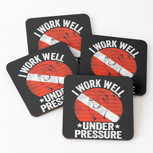 Item preview, Diving Diver Down Flag Work Well Under Pressure designed and sold by Stronzi.