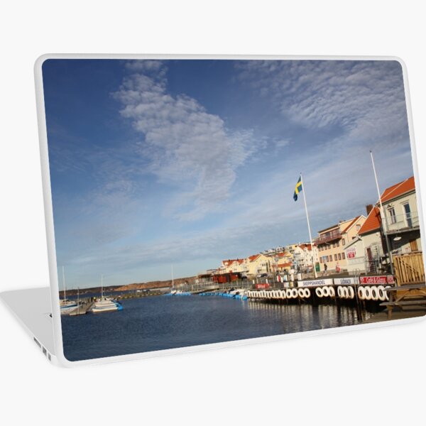 Lysekil harbour, West Sweden Laptop Skin