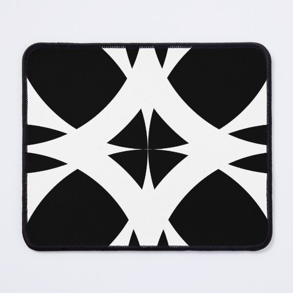Item preview, Abstract Flower Diamond - Black & White designed and sold by HerArt718.
