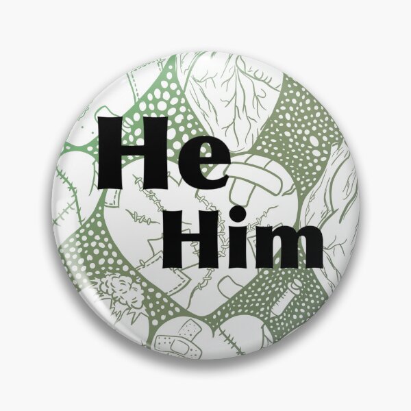 Item preview, He/ him hearts designed and sold by Selene-Night.