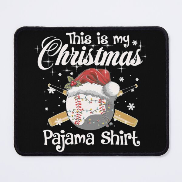 Artikelvorschau, Mein Weihnachts-Baseball-Pyjama entworfen und verkauft von Hotaling Matthew.