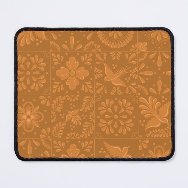 Item preview, Dark Gold Talavera Tile Pattern by Akbaly designed and sold by Akbaly.