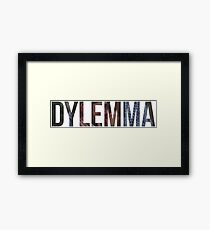 Bates Motel Dylemma Kiss Merch Framed Print
