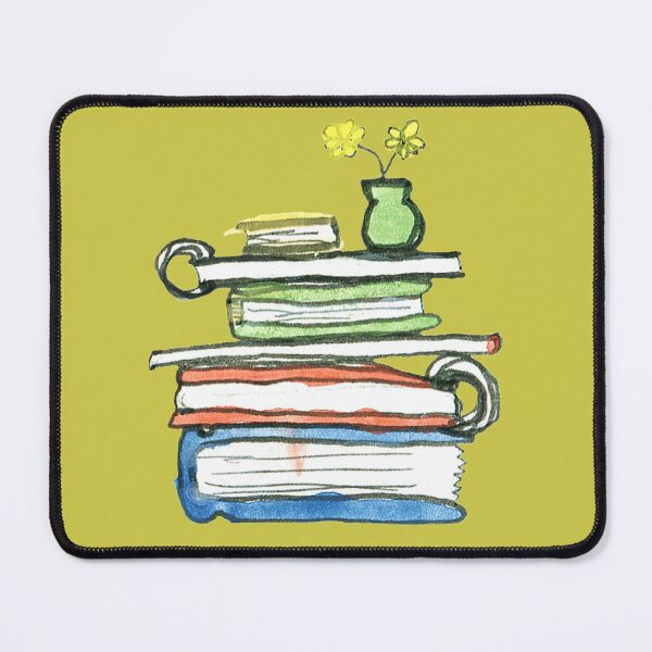 Stack o Books Mouse Pad