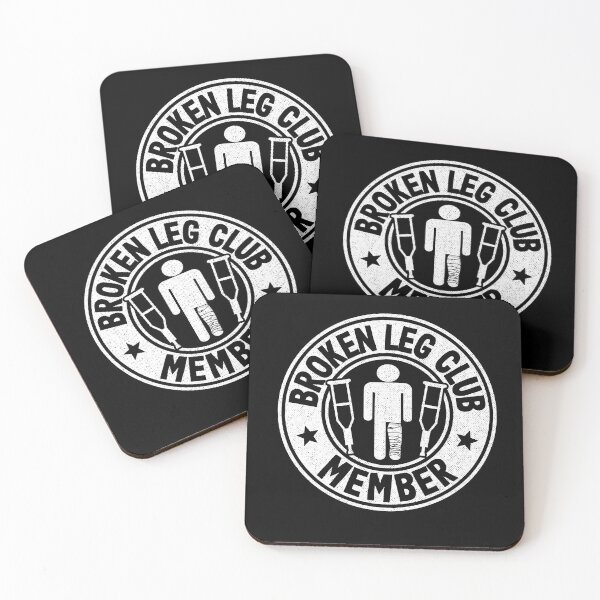 Item preview, Broken Leg Club Member Logo Vintage Surgery Funny Get Well Soon designed and sold by Stronzi.