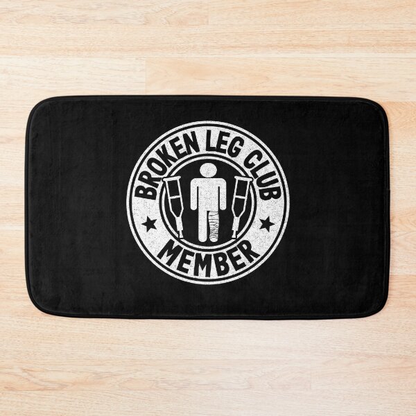 Item preview, Broken Leg Club Member Logo Vintage Surgery Funny Get Well Soon designed and sold by Stronzi.