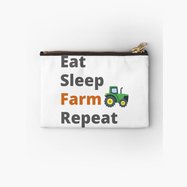 Item preview, Eat Sleep Farm Repeat designed and sold by Coczzi.