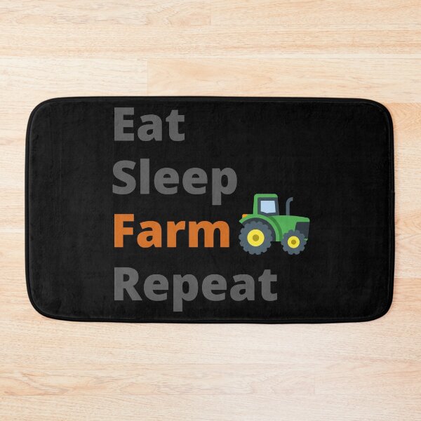 Item preview, Eat Sleep Farm Repeat designed and sold by Coczzi.