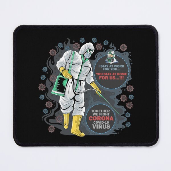 Item preview, I Stay At Work For You Covid 19 Virus Design designed and sold by darknessjeff86.