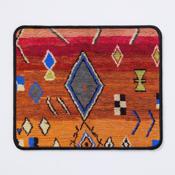 Item preview, Heritage Traditional Multicolour Moroccan Rug Design designed and sold by SpaceBazaar.