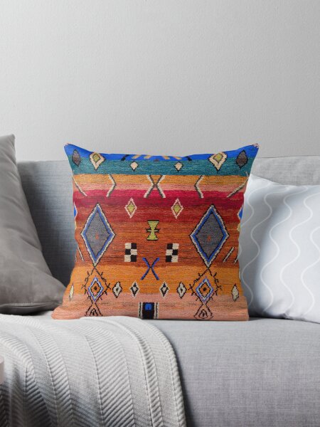 Item preview, Heritage Traditional Multicolour Moroccan Rug Design designed and sold by SpaceBazaar.