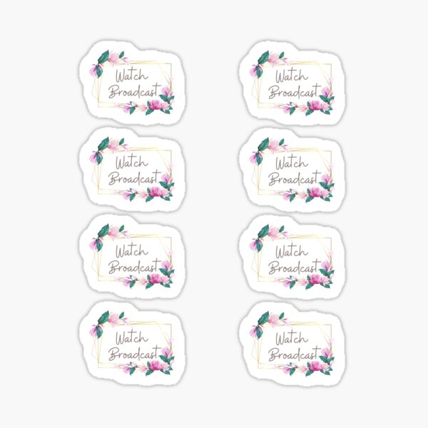 JW bullet journal stickers - doodle style Sticker for Sale by