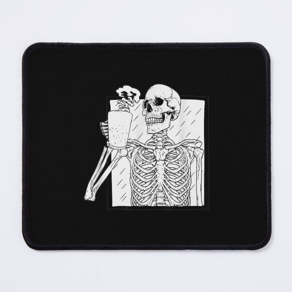 Item preview,  Coffee Halloween Drinking Skeleton Skull Lovers designed and sold by bessiey23.