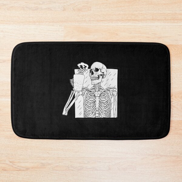 Item preview,  Coffee Halloween Drinking Skeleton Skull Lovers designed and sold by bessiey23.