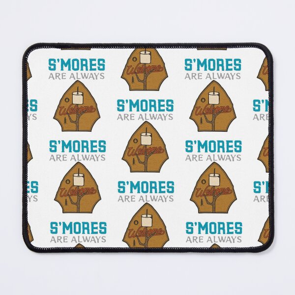 Item preview, S'mores are Always Welcome BBQ designed and sold by AndApArt.