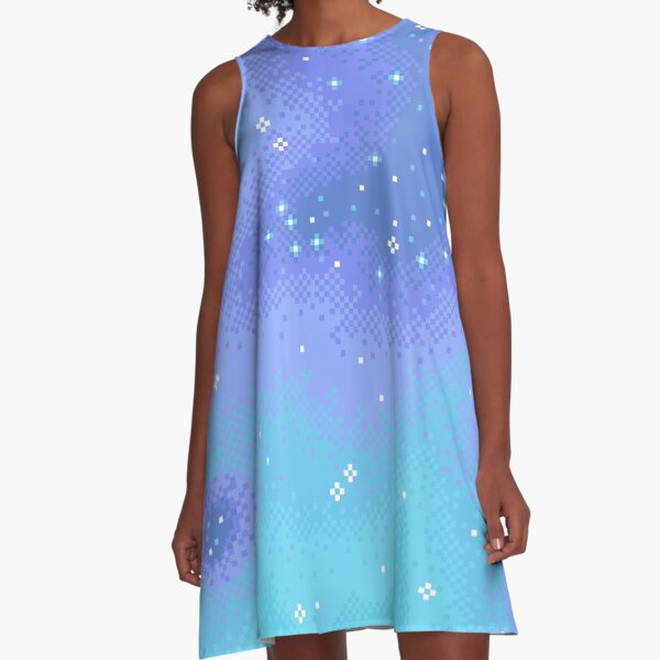 Twilight Nebula A-Line Dress