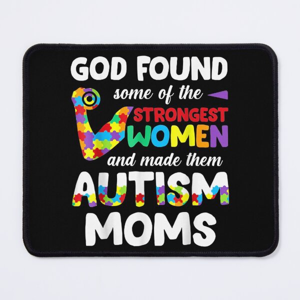 Item preview, Autism Strong Moms World Awareness Day 2021 designed and sold by bessiey23.