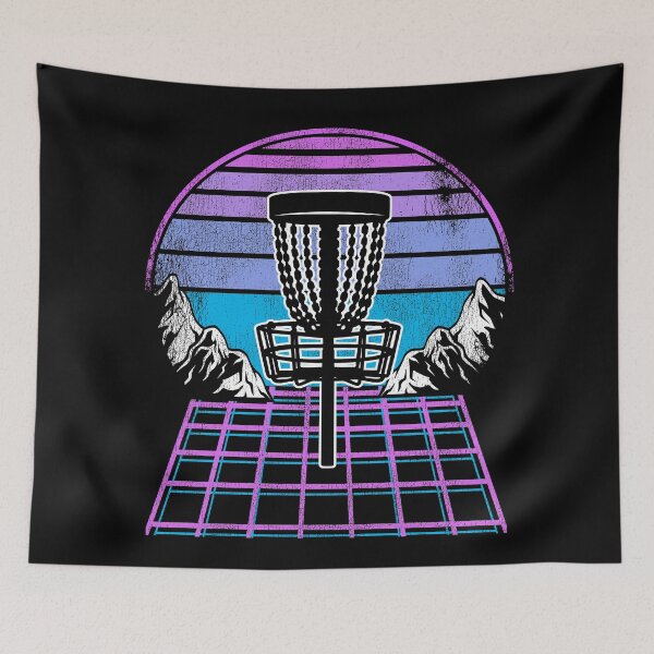 Item preview, Disco Golf 80s Retrowave Vintage Frisbee Golf Hobby designed and sold by Stronzi.