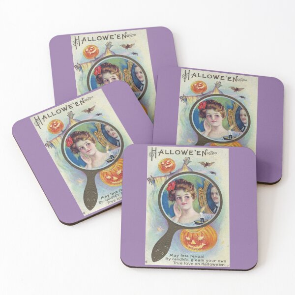 Item preview, Victorian Lady Halloween Card designed and sold by Bellathewilde.