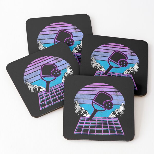 Item preview, Retrowave Pickleball Paddle Vintage Pickle Ball designed and sold by Stronzi.