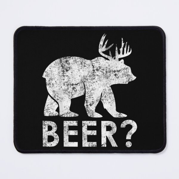 Item preview, Beer Bear Deer Hunter Drinker Pun Gift designed and sold by bessiey23.