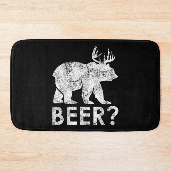 Item preview,  Beer Bear Deer Hunter Drinker Pun Gift designed and sold by bessiey23.