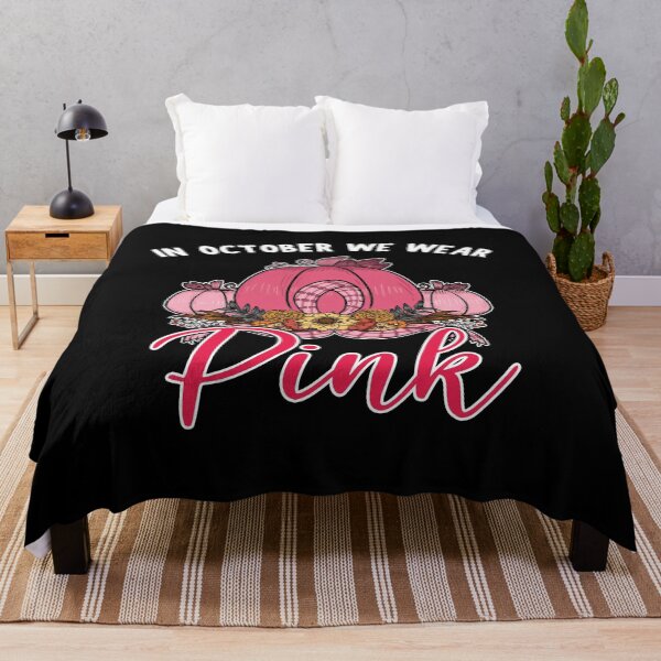 Item preview, In October We Wear Pink Pumpkins Breast Cancer Awareness designed and sold by ecomdesign.