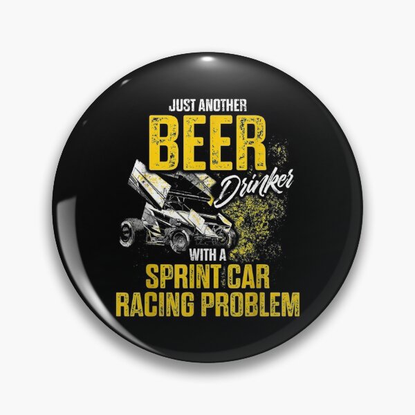 Item preview,  Sprint Car Racing Beer Drinker Race Track Racer designed and sold by paudels.