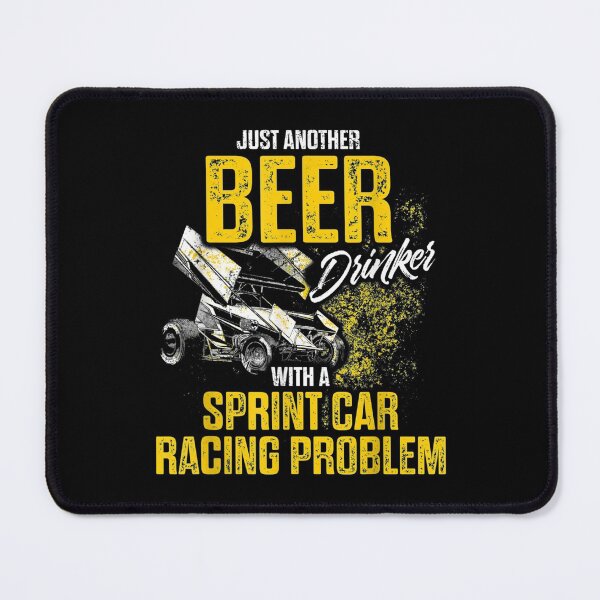 Item preview,  Sprint Car Racing Beer Drinker Race Track Racer designed and sold by paudels.