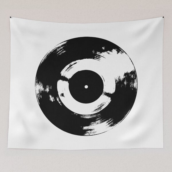 Item preview, Black Retro Vinyl Record Vintage Graphic designed and sold by Spindriftmerch.
