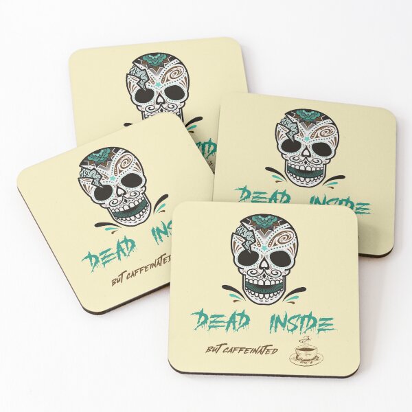 Item preview, Dead inside but caffeinated. Coffee Lover designed and sold by Rebel-Design.