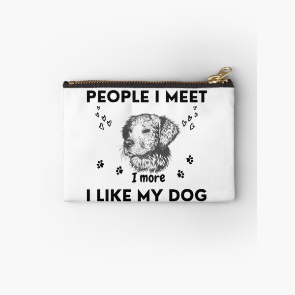 Item preview, The more people I meet i more i like my dog designed and sold by Yassinejayed.