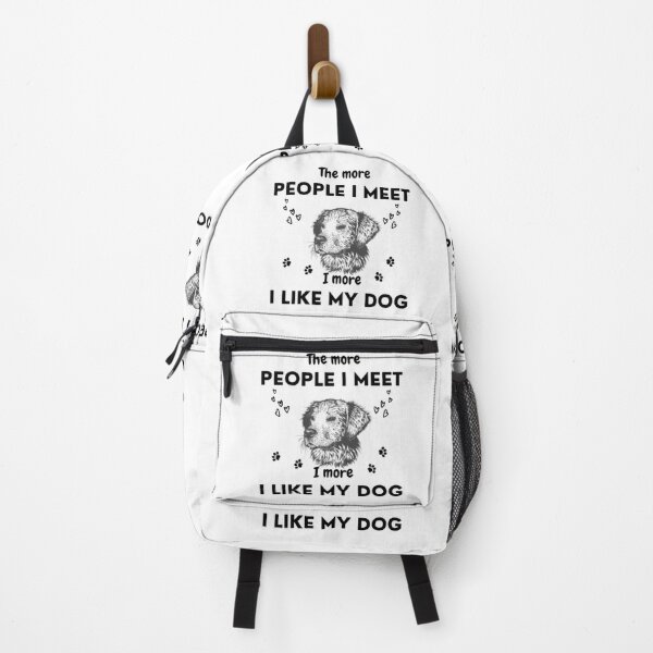 Item preview, The more people I meet i more i like my dog designed and sold by Yassinejayed.