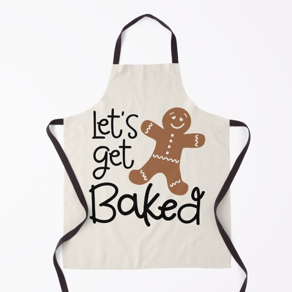 Item preview, Let's Get Baked - Christmas Humor designed and sold by SewnMemories.