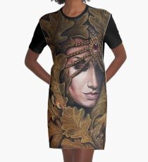 Mabon - goddess of fall Graphic T-Shirt Dress