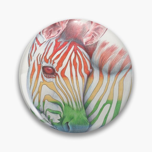 Item preview, Rainbow Zebra designed and sold by Jocoart1.