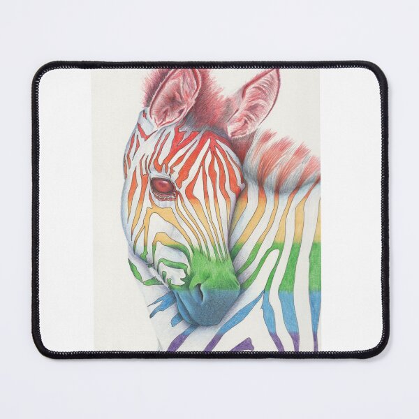 Item preview, Rainbow Zebra designed and sold by Jocoart1.